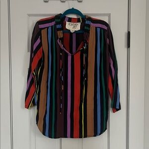 Ace & Jig Vibrant Striped Blouse